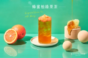 蜂蜜柚綠果茶